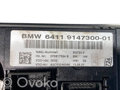 Gaisa kondicioniera / klimata kontroles / salona apsildes vadības bloks (salonā)