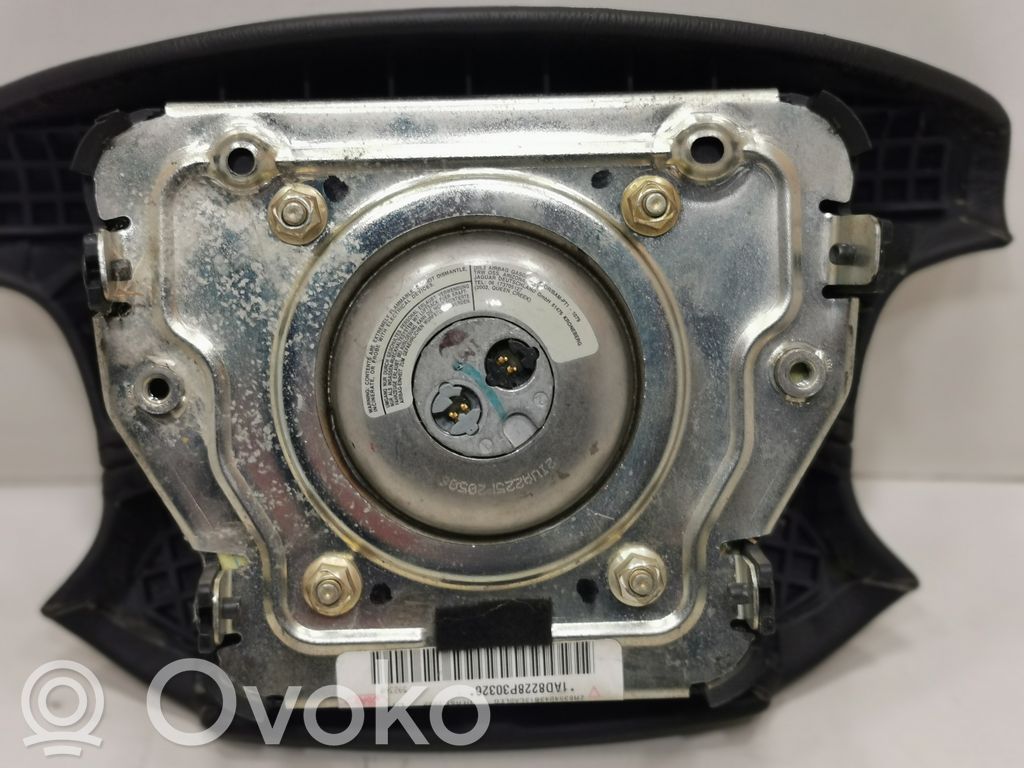 Steering wheel airbag