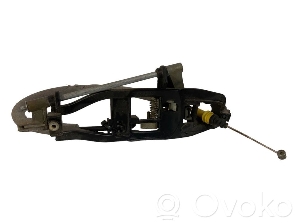 Holder/bracket for external opening handle at the front