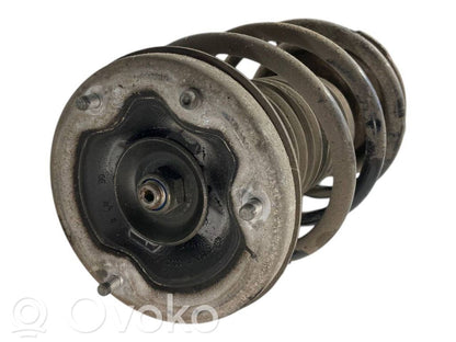 Front shock absorber with spring