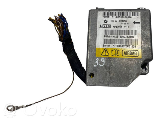 Gaisa spilvenu vadības bloks