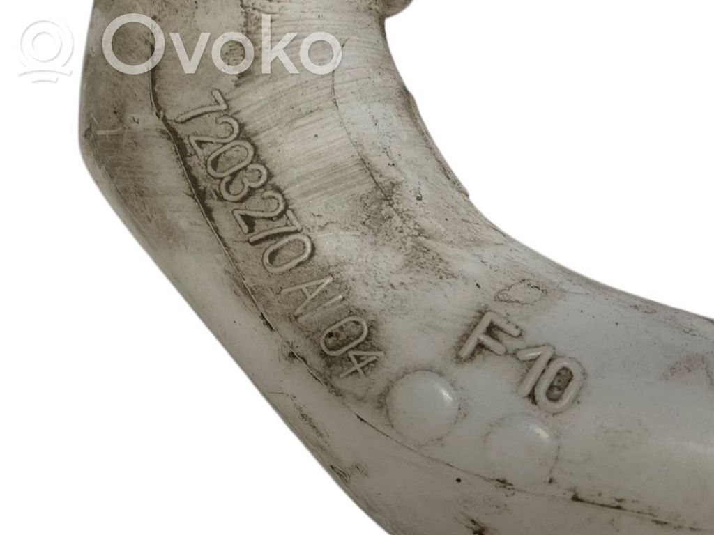 Трубка(ы) омывающей жидкости для переднего окна