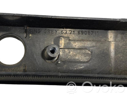 Trunk license plate light strip