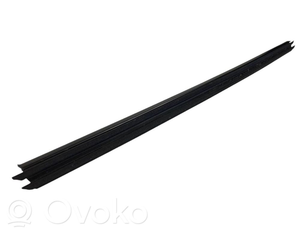 Front door glass trim