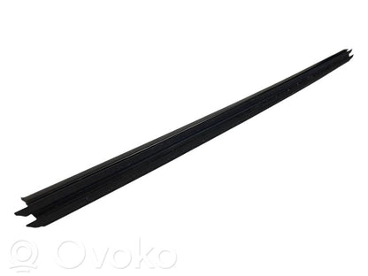 Front door glass trim
