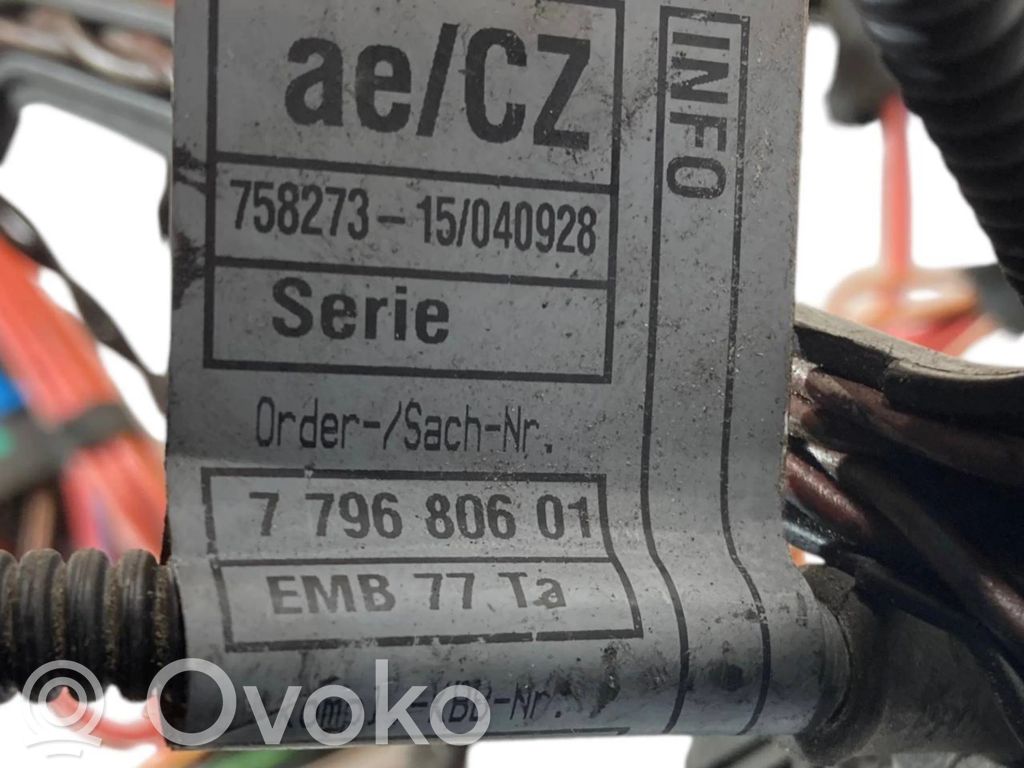 Жгут проводов двигателя