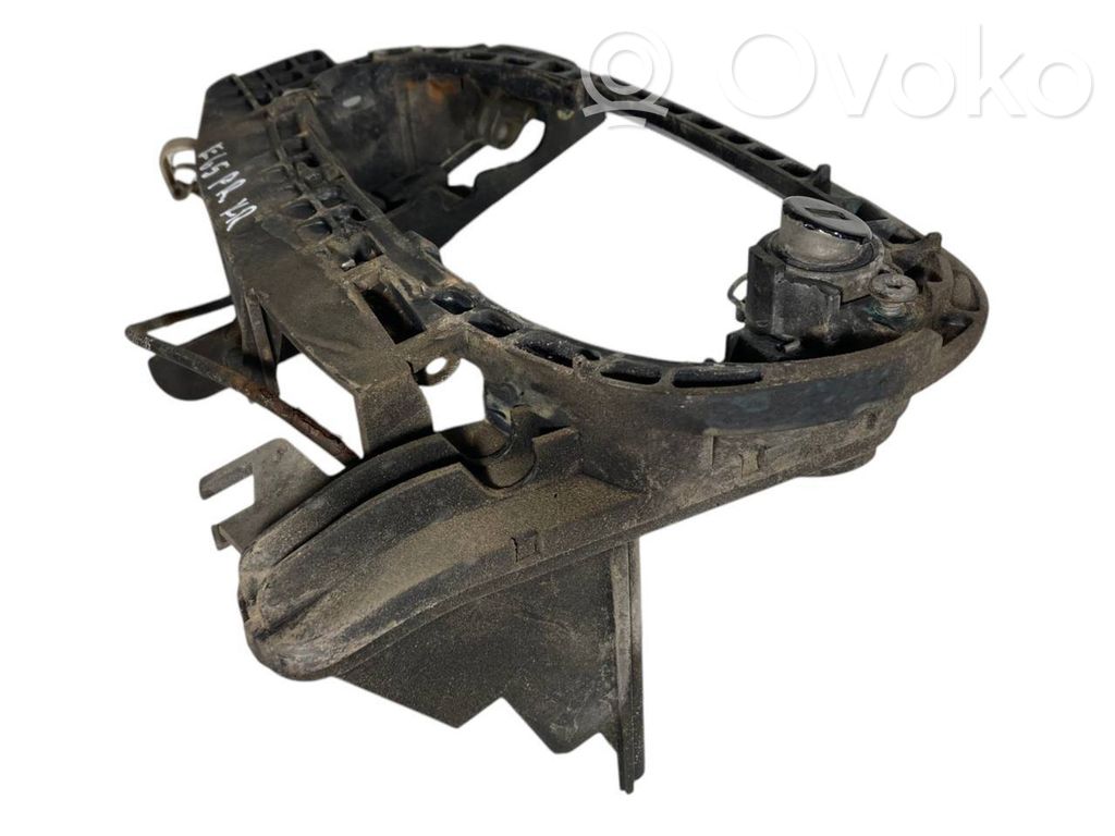 Holder/bracket for external opening handle at the front