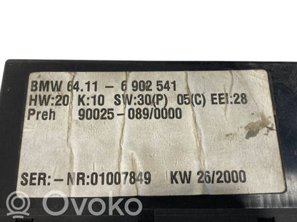 Gaisa kondicioniera / klimata kontroles / salona apsildes vadības bloks (salonā)