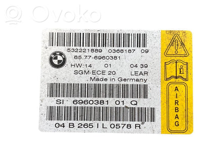 Gaisa spilvenu vadības bloks