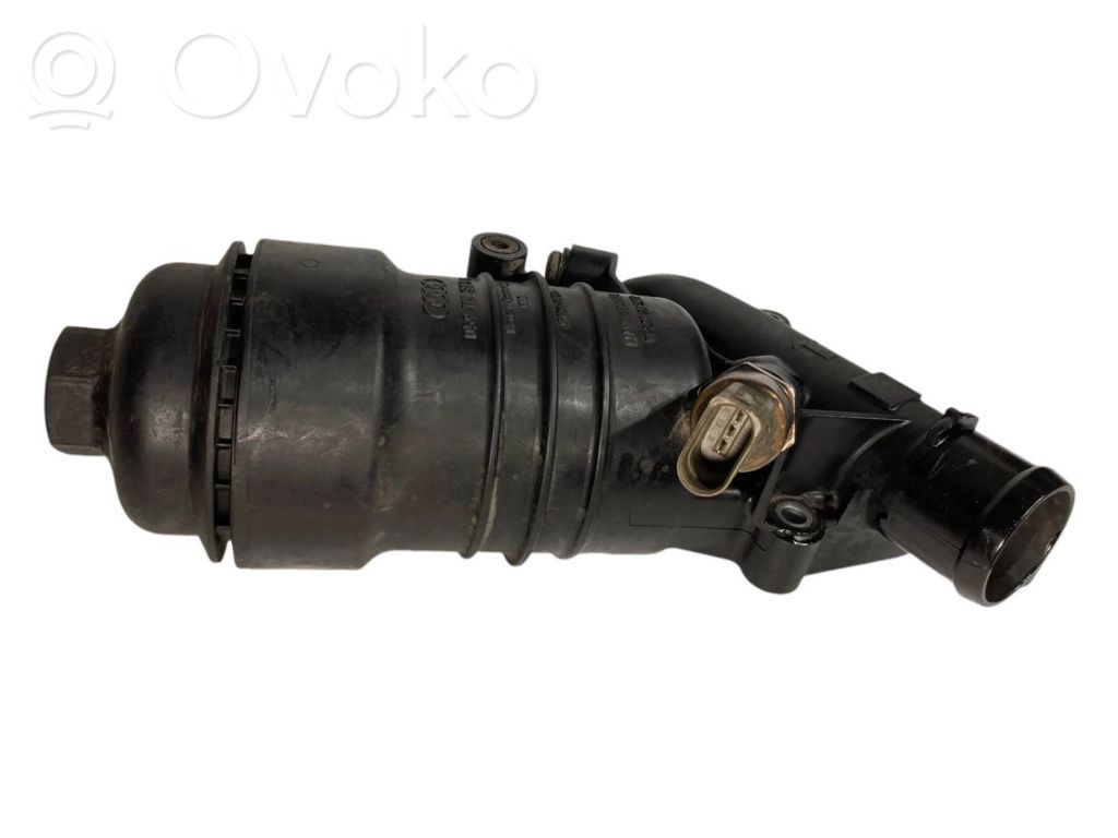 Oil filter holder/cooler