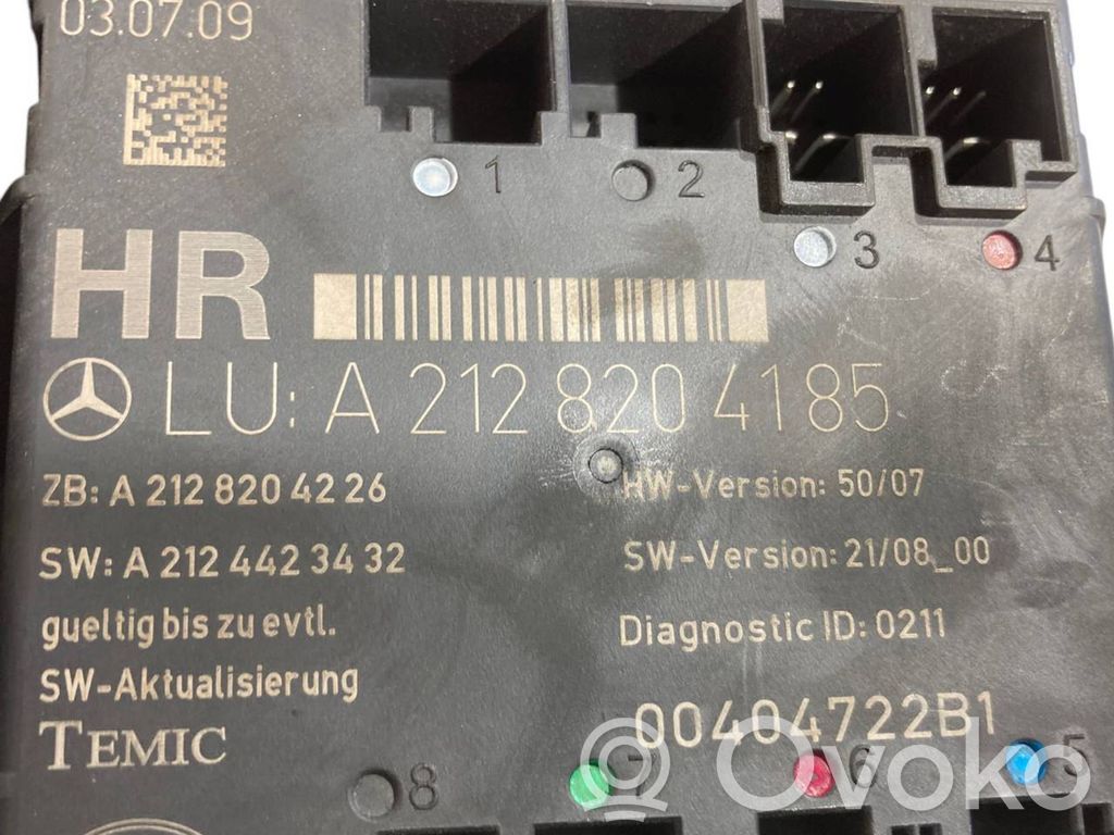 Door control unit