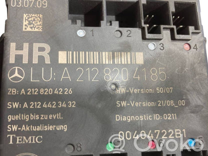 Door control unit