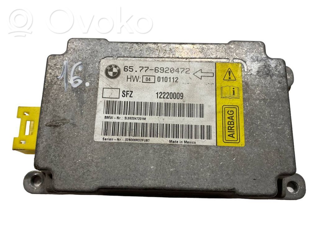 Airbag control unit