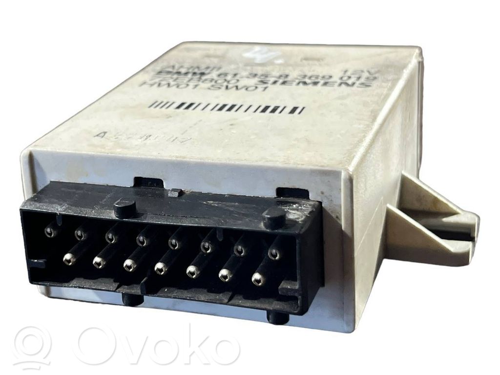 Trailer hitch control unit
