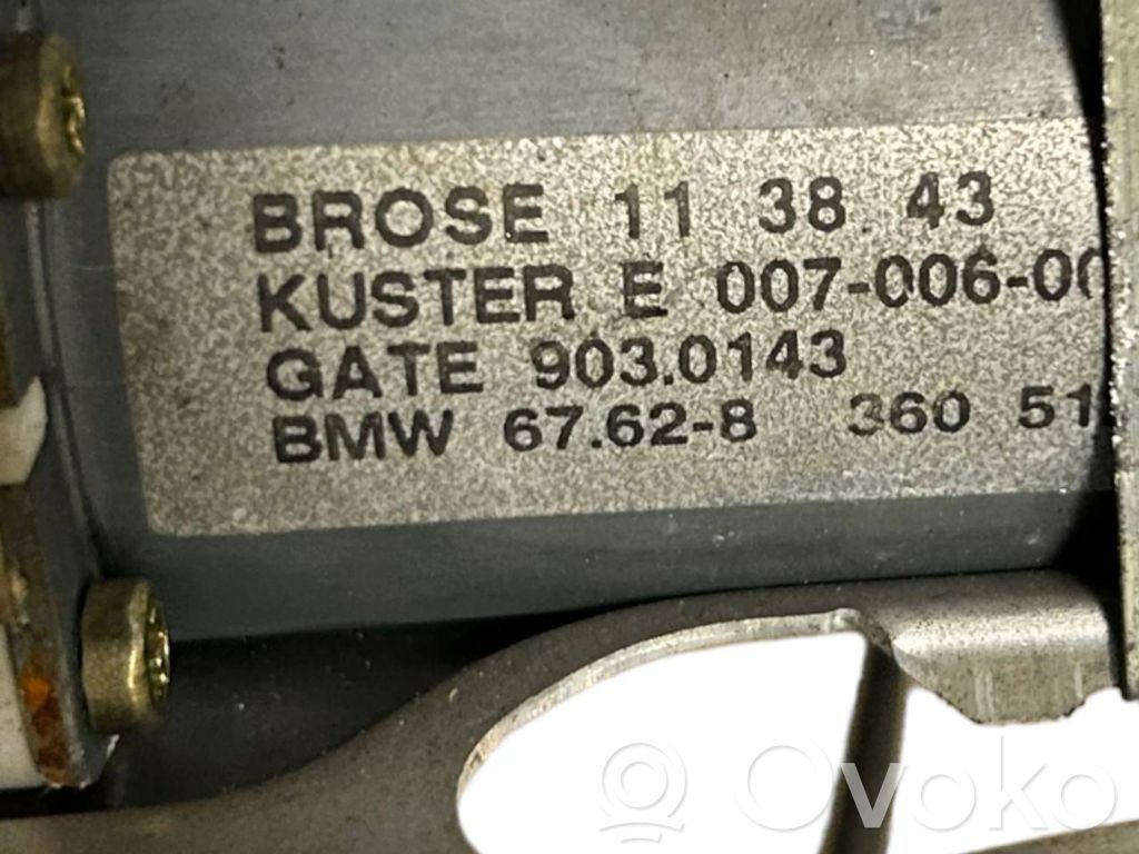 Priekšpusē elektriskā loga pacelšanas mehānisma komplekts