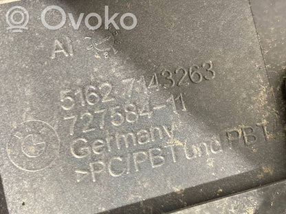 Spoilera aizmugurējais vāks