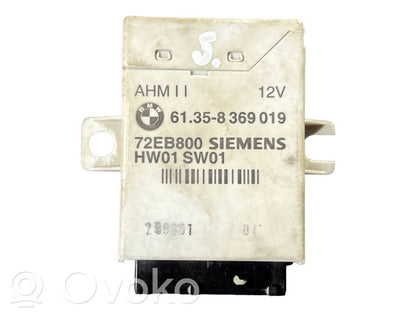 Trailer hitch control unit