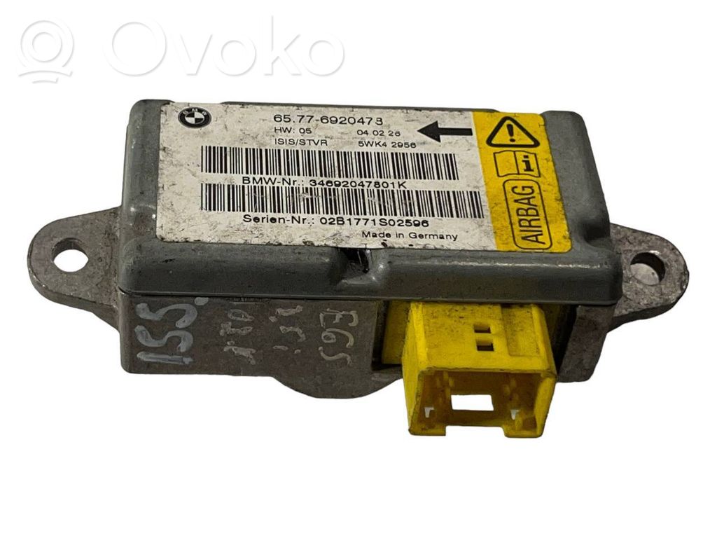 Gaisa spilvenu vadības bloks