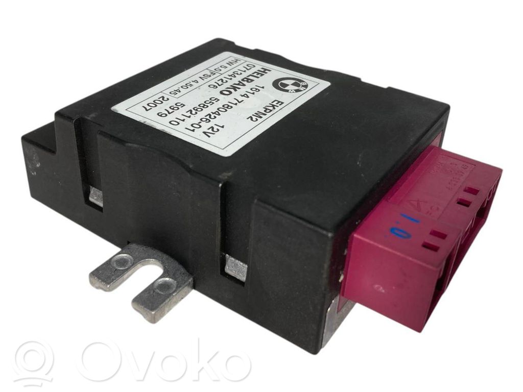 Fuel pump control unit