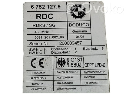 Tire pressure sensor