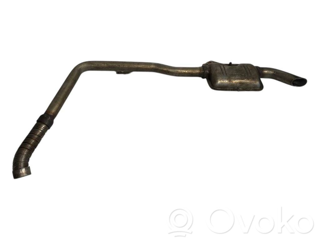 Parking heater (webastos) muffler