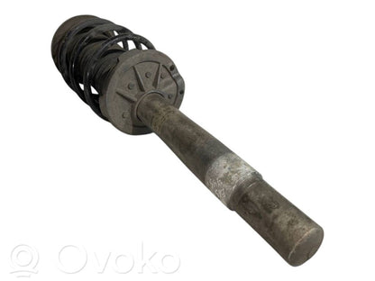 Front shock absorber with spring