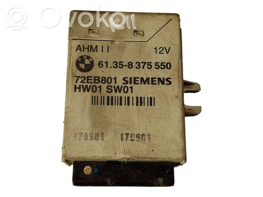 Trailer hitch control unit