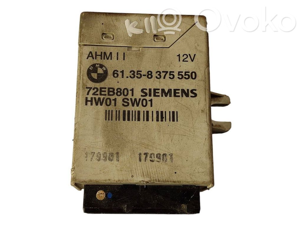Trailer hitch control unit