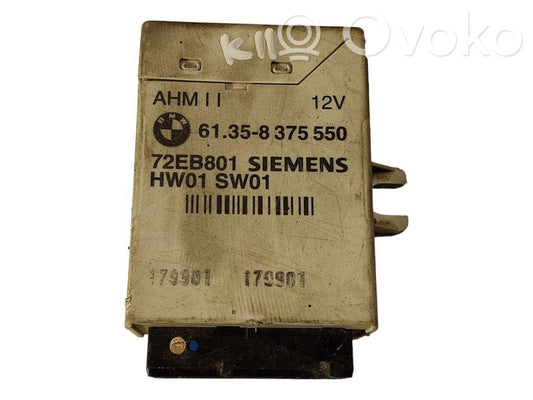 Trailer hitch control unit