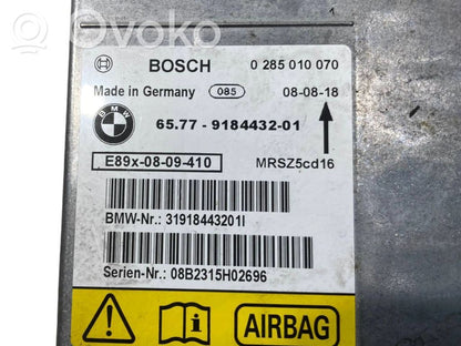 Gaisa spilvenu vadības bloks