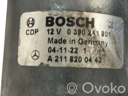 Stikla tīrītāja mehānisms komplekts