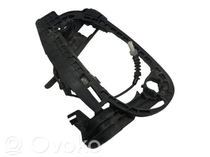 Holder/bracket for external opening handle at the front