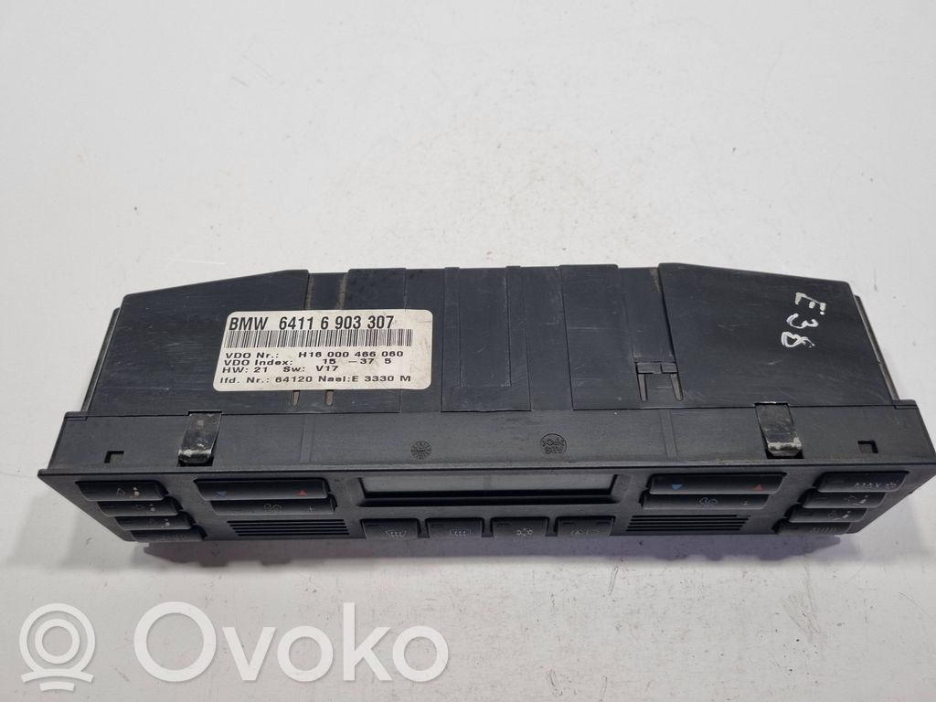 Gaisa kondicioniera / klimata kontroles / salona apsildes vadības bloks (salonā)