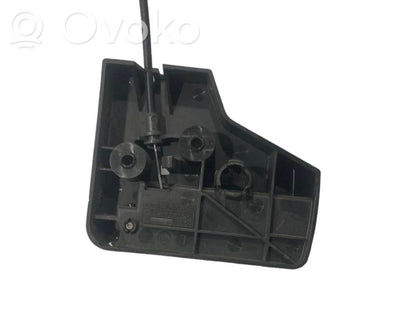 Handle for folding the seat backrest