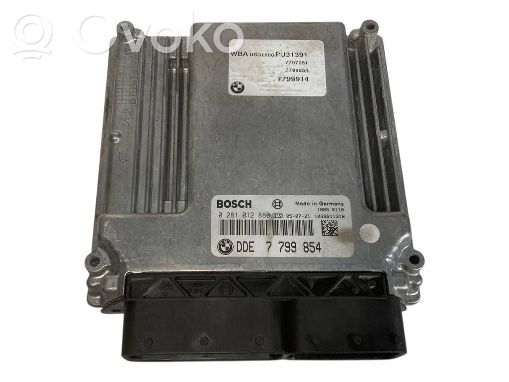 Aizdedzes ECU komplekts