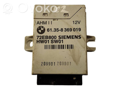 Trailer hitch control unit