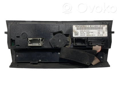 Air conditioning / climate control / interior heating control unit (in the passenger compartment)