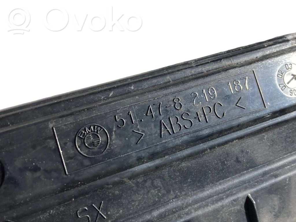 Aizmugurējā sliekšņa dekoratīvā apdare (iekšējā)