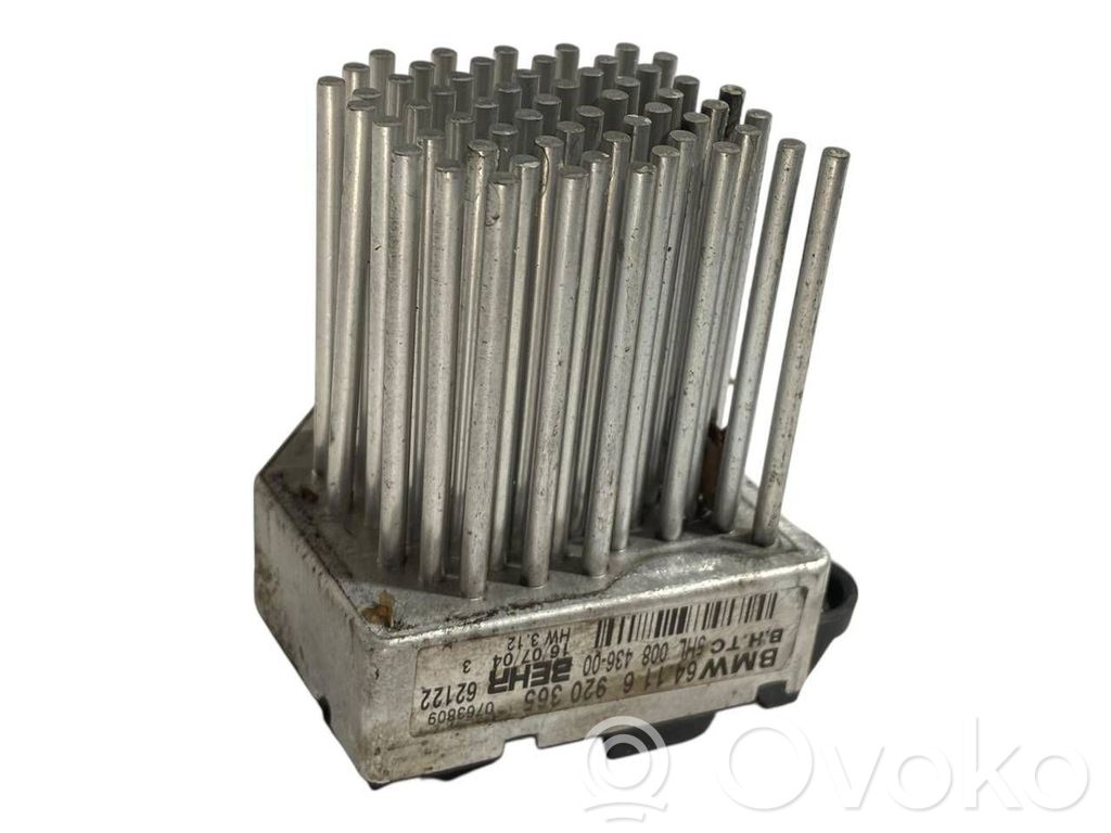 Mazā radiatora ventilatora reostats