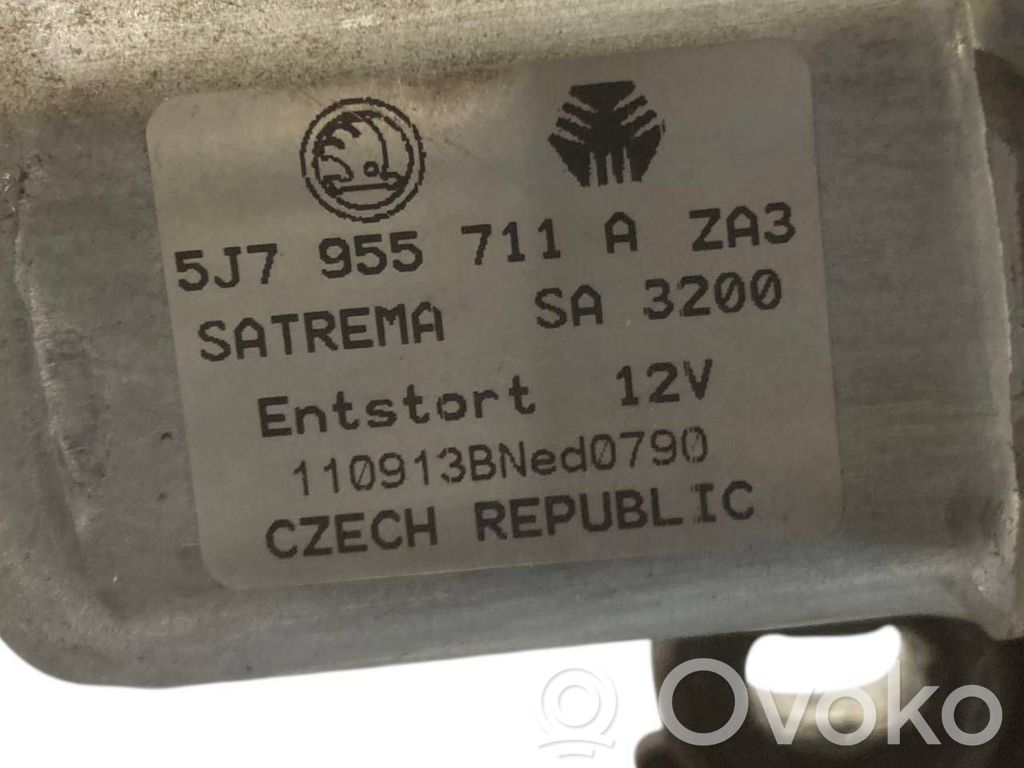 Aizmugurējā loga tīrītāja motoriņš