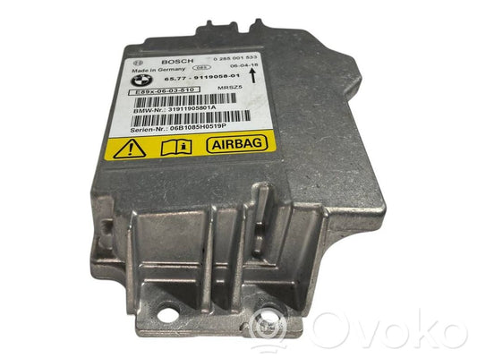 Gaisa spilvenu vadības bloks