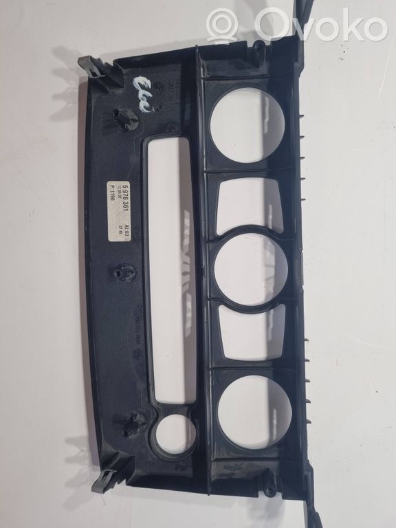 Climate control/small radiator control trim