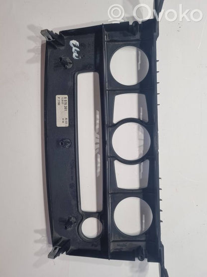 Climate control/small radiator control trim