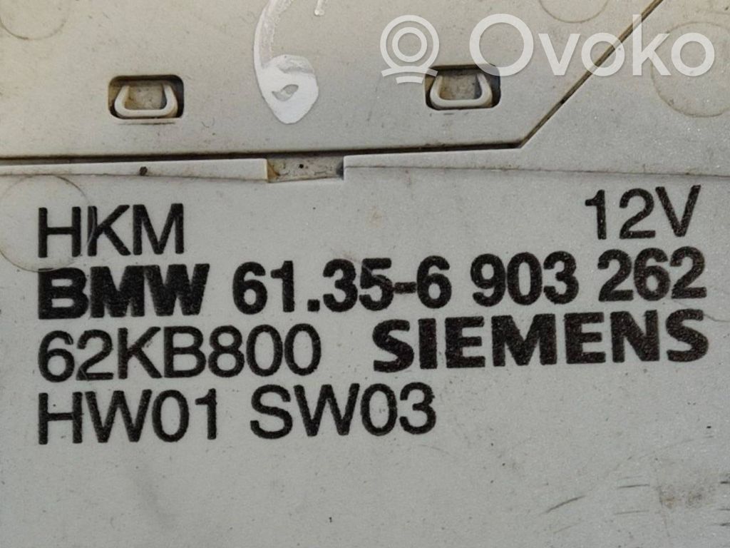 Bagāžnieka pārsega vadības bloks