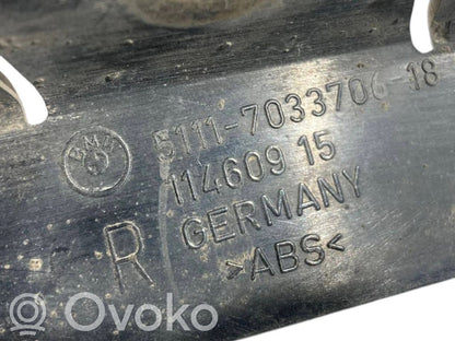 Priekšpusē bampera turētājs