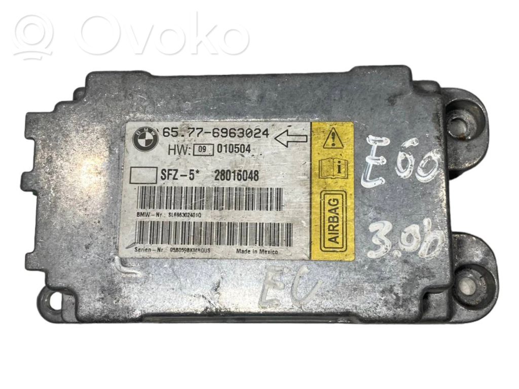 Gaisa spilvenu vadības bloks