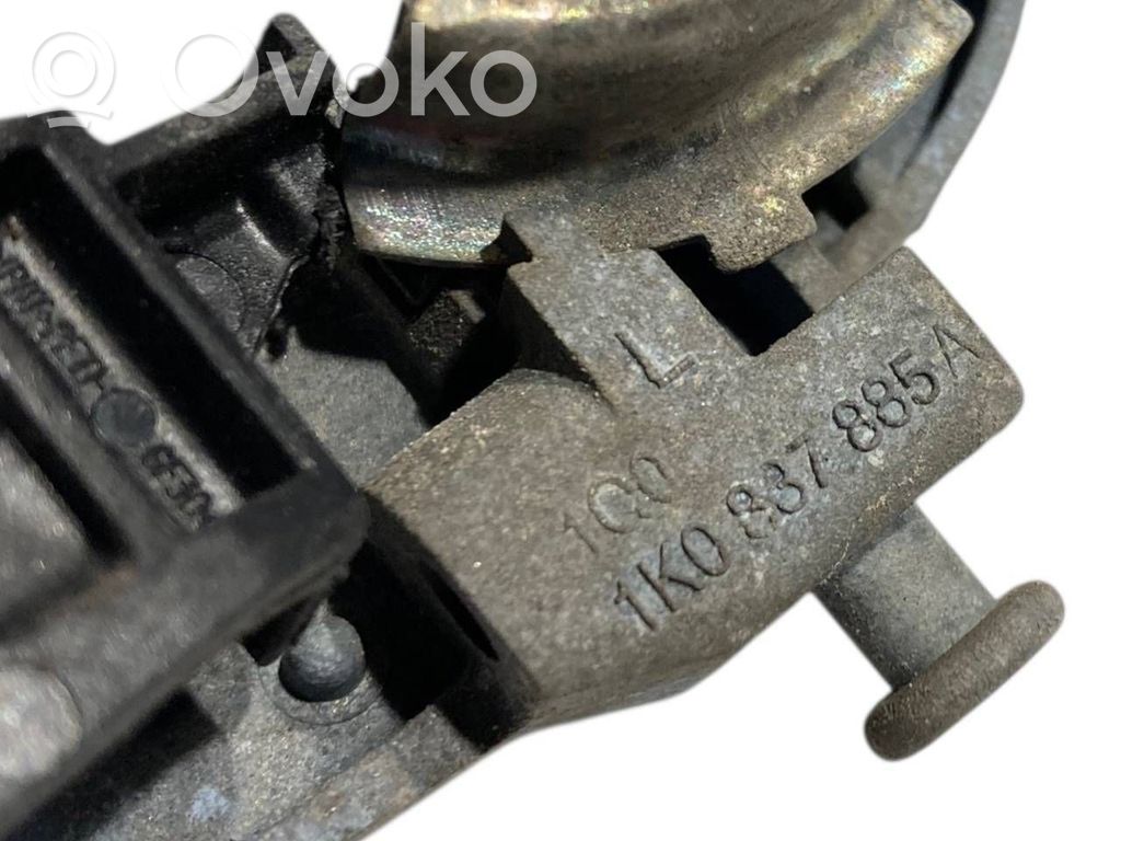 Aizmugurē turētājs / kronšteins ārējam atvēršanas rokturim