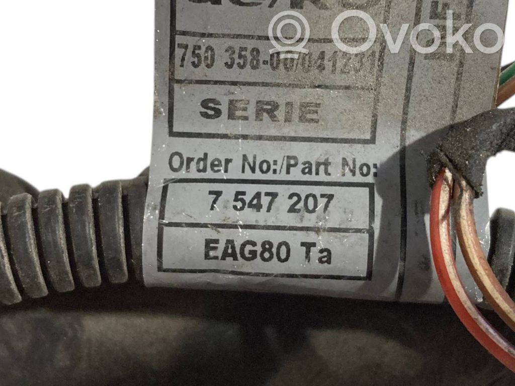 Dzinēja vadu instalācija