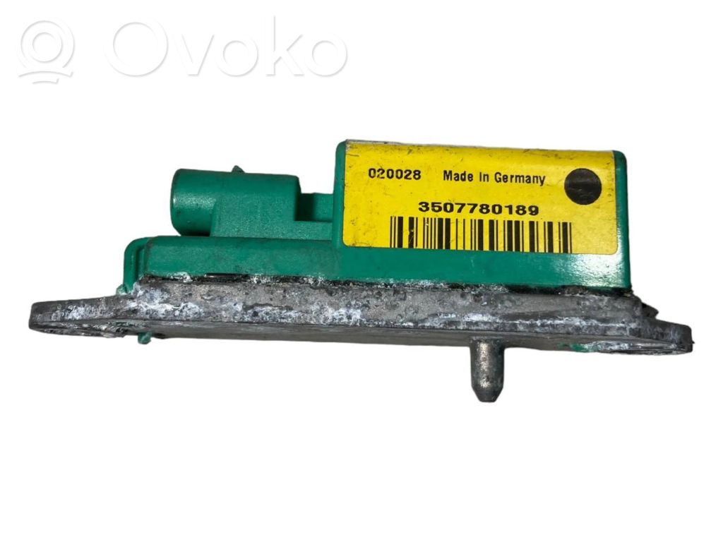Airbag impact sensor