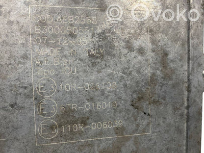 Gāzes iekārtas vadības bloks